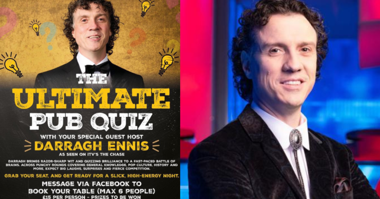 Darragh “The Menace” Ennis to host quiz night in Doncaster