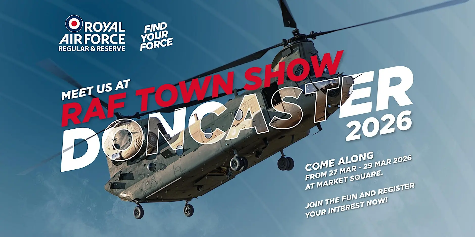 RAF roadshow brings aviation spirit back to Doncaster